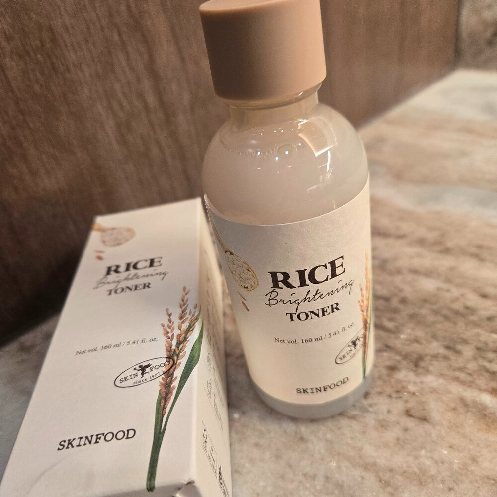 NIB SKINFOOD Rice Brightening toner